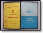 Austin Healey Sprite Mk III original Driver's Handbook $95