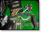 Fuse box and voltage regulator